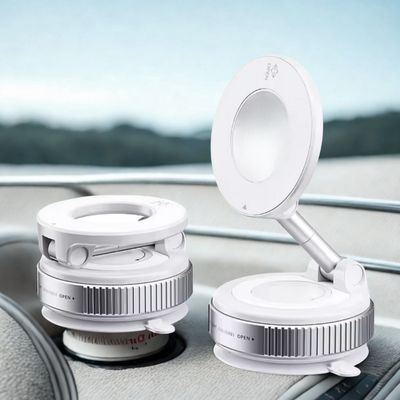 Support telephone voiture Carclip Blanc