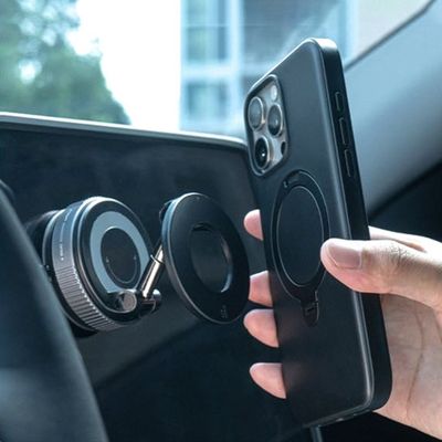 Support telephone voiture Carclip aimant