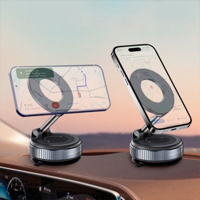 Support telephone voiture Carclip tdb transparent